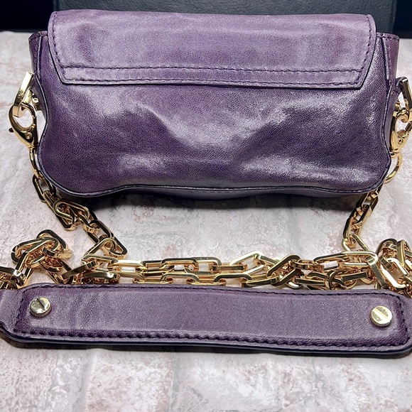 Tory Burch Mini Crossbody Leather gold Chain - Picture 4 of 9